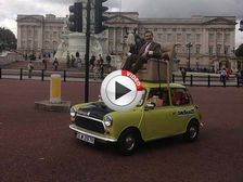 Mr. Bean Drives His Mini Once Again To Celebrate 25th Anniversary