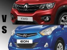 Renault Kwid vs Hyundai Eon Comparo