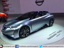 Nissan Unveils The IDS Concept (Electric Vehicle) At Tokyo Motor Show