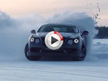 Trending YouTube Video: Bentley Bentayga Driven On Frozen Lake In Finland