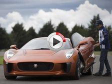 Jaguar C-X75 Supercar Put Through Its Paces By Felipe Massa
