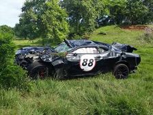 Dodge Challenger Hellcat Crash In Puerto Rico — Pictures