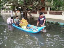 Ola Provides Boats In Flood Hit Chennai