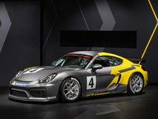 Track Focused Porsche Cayman GT4 Clubsport Launched in LA - Photos