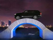 Range Rover Drives Over A Paper Bridge In China — A World-First!