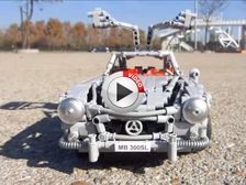 Video: Mercedes 300 SL Lego Car