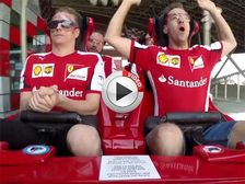 World's Fastest Roller Coaster - Vettel Versus 'The Iceman' Raikkonen