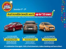 Ford Diwali Returns Offer From December 11 To 13, 2015