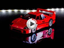 Lego Ferrari Gets Built A Brick At A Time In Stunning Time Lapse Video