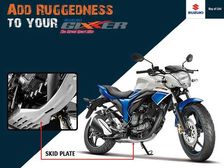 Suzuki Gixxer Offered With Optional Skid Plate To Customers