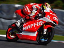 Mahindra 2016-Edition Moto3 Bike Showcase At Auto Expo