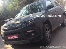 Spied: Maruti Suzuki Vitara Brezza Spotted Testing