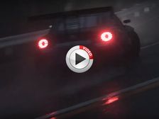 Insane Driver Drifts Up Mountain In Nissan GTR In The Rain And Fog