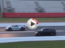 Porsche 918 Spyder Demolishes Tuner Cars On Drag Strip - Video