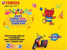 Yamaha To Celebrate Zippy's Second Birthday On January 9, 2016