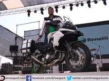 Benelli TRK 502 Showcased At India Bike Week 2016