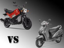 Honda Navi vs Honda Activa Comparison