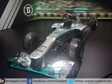 Auto Expo: Mercedes AMG W04 F1 Car On Display