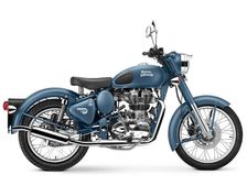 Royal Enfield Introduces New Squadron Blue Colour For The Classic 500 Range