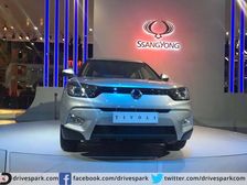 Mahindra Owned Ssangyong Showcases Tivoli SUV At 2016 Auto Expo