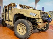 Polaris Showcases DAGOR And MRZR 4 Off-Roaders At DefExpo India 2016