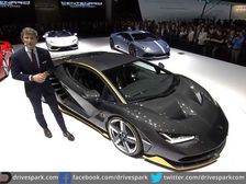 Manic Lamborghini Centenario Roars Into Geneva