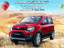 Mahindra NuvoSport Compact SUV India Launch On April 4, 2016