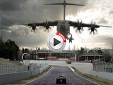 Jenson Button Jumps Off A Plane In His McLaren-Honda F1 Car