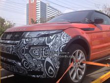 Spied: Range Rover Evoque Convertible Spotted In India