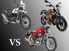 Exciting New Rivals: Comparing The Himalayan, Continental GT And Duke 390