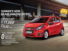 Chevrolet India Offers Summer Benefits For April 2016