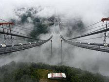 Bridge Has Its Head In The Clouds - But There Are Some Even More Crazy