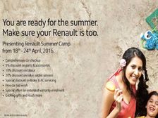 Renault India To Organise Summer Camps From April 18