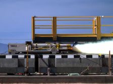 New World Record: Watch MagLev Sled Break 1,000 Km/h Speed