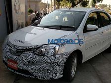 Spied: 2017 Toyota Etios Spotted Testing