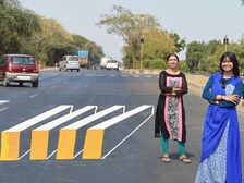Optical Illusions To Help In Slowing Down Vehicles In India