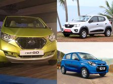 Battle Of The Small Hatchbacks: redi-GO vs Kwid vs Alto 800