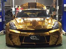 Gold Plated ‘Godzilla’ Nissan GT-R On Display In Dubai