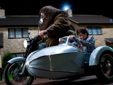 Royal Enfield Bullet From Harry Potter Displayed At The Liverpool Museum