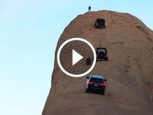 Watch 3 Jeeps Climb An Insanely Steep 350 Foot Incline