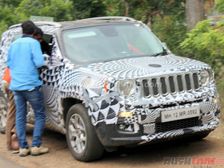 Jeep Renegade Spotted Testing In India