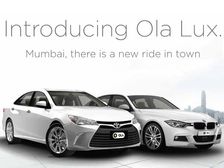 Ola Lux Lets You Hire Luxury Cars As Cabs
