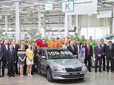 Skoda Superb One Millionth Unit Produced Worldwide