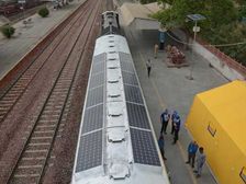 India Is All Set To Conduct Trial Run Of Its First Solar Powered Train
