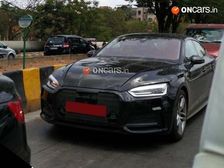 Soon To Be Launched Audi A5 Sportback Spied Testing In Mumbai
