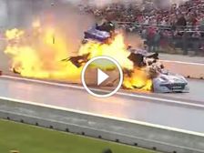 8,000hp Car Explodes During Drag Race