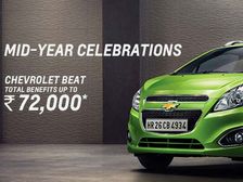 Offers & Discounts Worth Rs. 72,000 By Chevrolet India