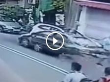 21-Year Old Drunk Driver Kills 2, Injures 1 - Accident Caught On Tape