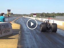 Video: Electric Dragster Blitzes Drag Strip To Claim Record
