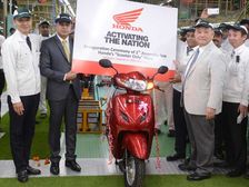 Honda Inaugurates Second Assembly Line At Its Scooter Only Plant